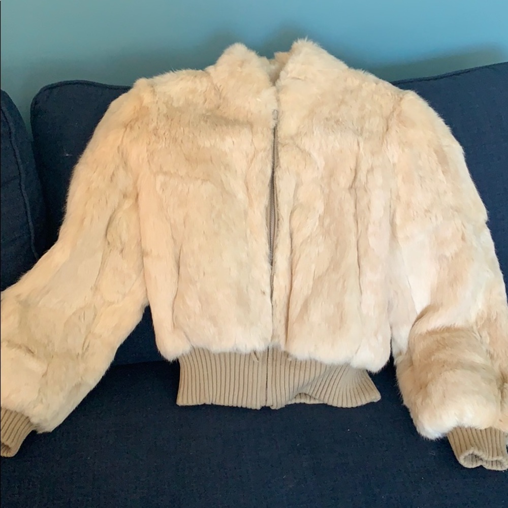 1970’s rabbit fur jacket